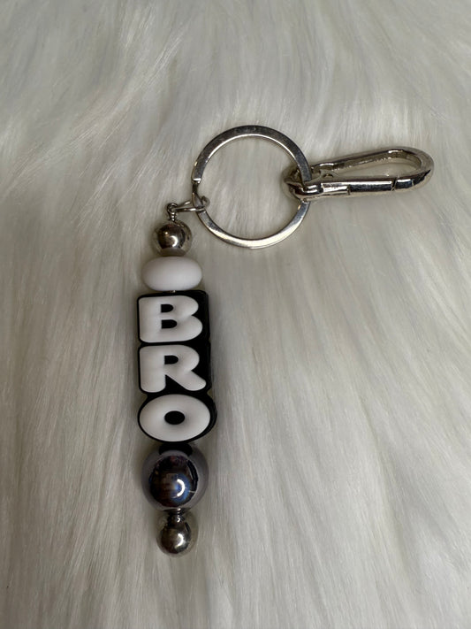 Beaded keychain