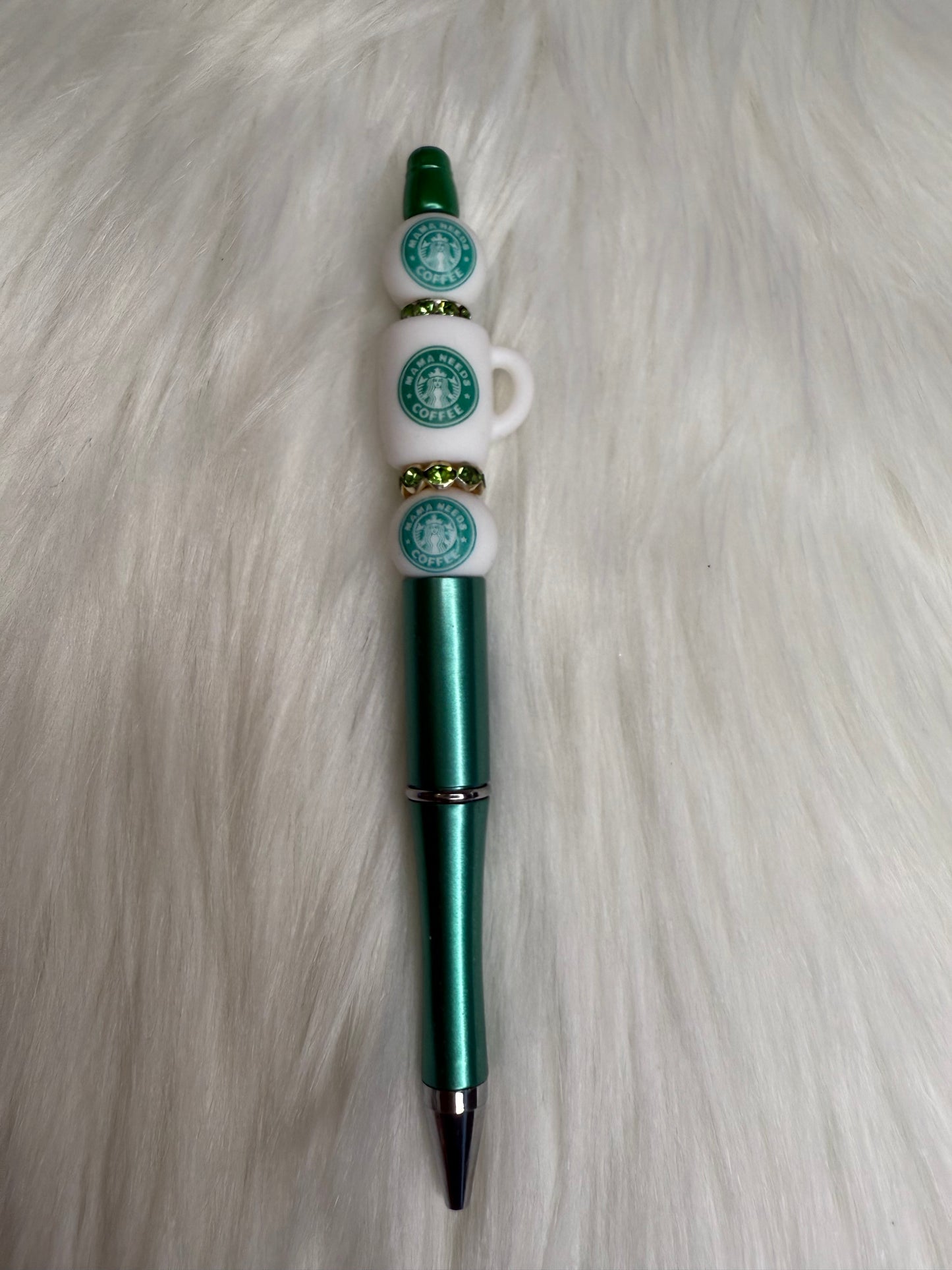 Beaded pen