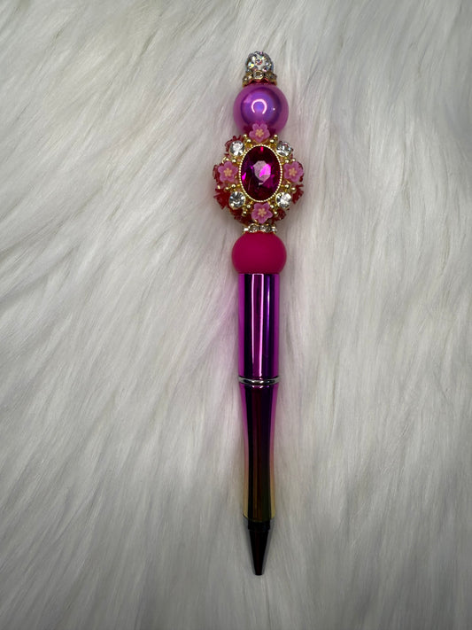 Beaded pen