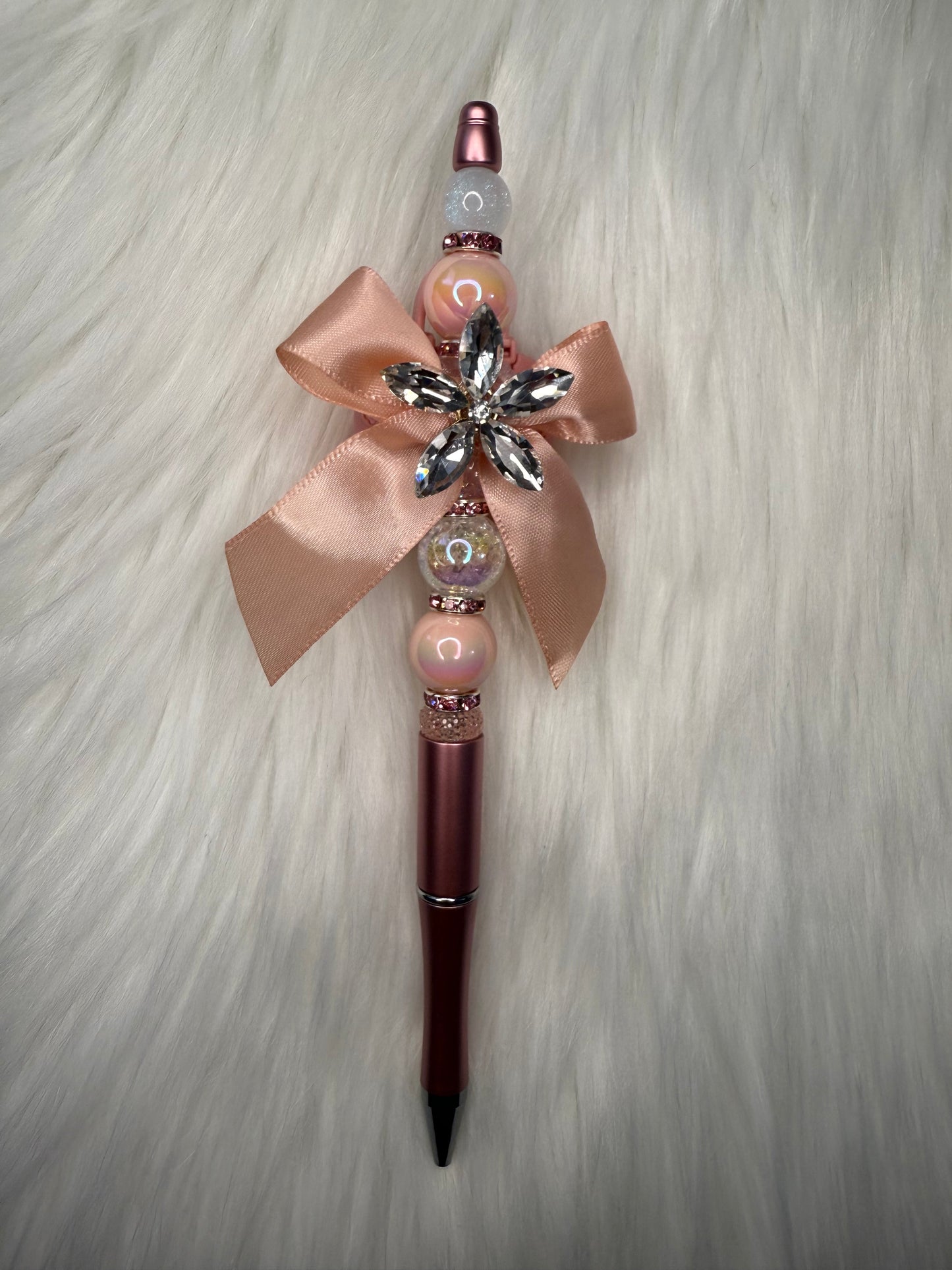 Fancy purse beaded pen